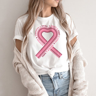 Heart Ribbon Breast Cancer Awareness' Women's Premium T-Shirt