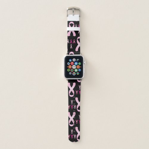 Pink Ribbon Breast Cancer Awareness Straps