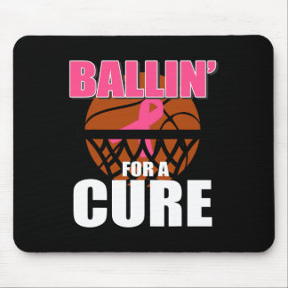 Pink Ribbon Breast Cancer Awareness Support  Mouse Pad