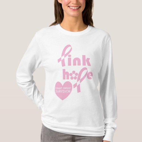 Pink Ribbon Breast cancer awareness T_Shirt