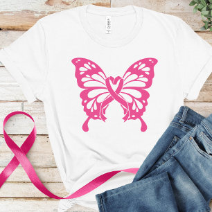 Pink Ribbon Breast Cancer Awareness T-Shirt Tri-Blend Shirt