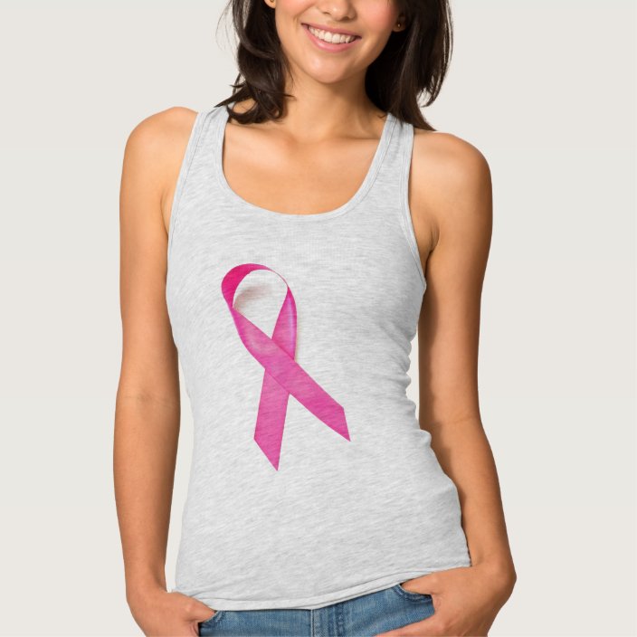 Pink Ribbon Breast Cancer Awareness Tank Top | Zazzle.com