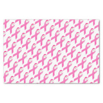 Pink Ribbon Breast Cancer Awareness Tissue Paper