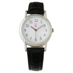 Pink Ribbon Breast Cancer Awareness  Women's Watch