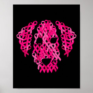 Pink Ribbon Breast Cancer Awarenesss Poster