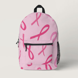 Pink Ribbon Breast Cancer Backpack