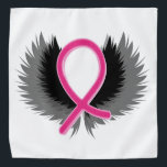 Pink Ribbon Breast Cancer Bandana Handkerchief<br><div class="desc">Pink Ribbon Breast Cancer Bandana Handkerchief</div>