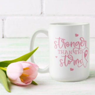 Pink Ribbon Breast Cancer Coffee Mug