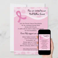 Pink Ribbon Inspirational Poster Set - 6 Pc.