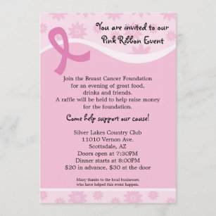 Breast Cancer Awareness Your Foundation Event Baseball | Zazzle