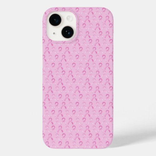 Pink Ribbon Breast Cancer Gift cancer iphone Case_Mate iPhone 14 Case