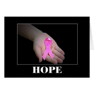 Pink Ribbon Breast Cancer Hope Cards