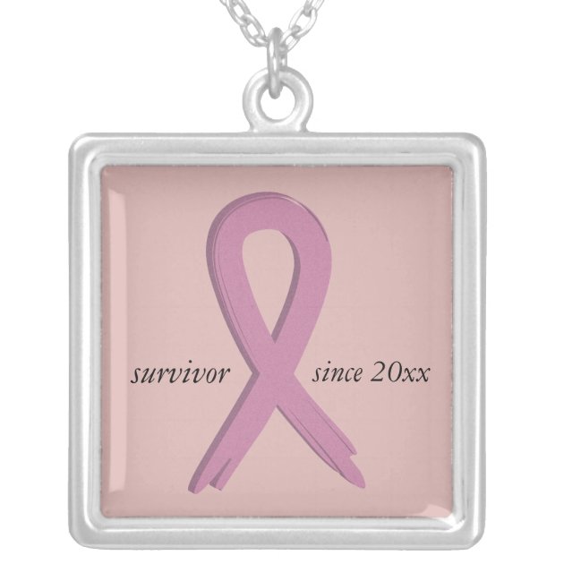 It Came. We Fought. I Won. Awareness Ribbon Survivor Necklace for Breast  Cancer - Pink - Walmart.com