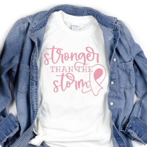 Pink Ribbon Breast Cancer T_Shirt