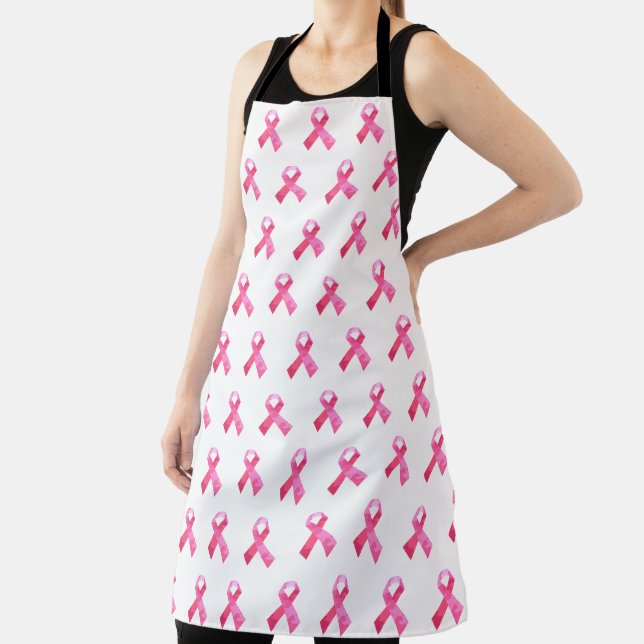Pink Ribbon Cancer Awareness Apron (Insitu)