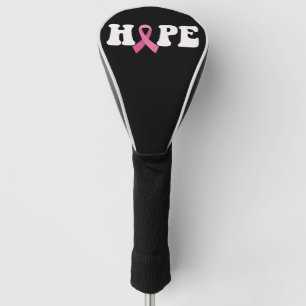 Pink Ribbon Cancer Awareness Breast Cancer Hope Golf Head Cover