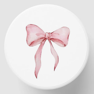 Pink ribbon candle mini candle favors