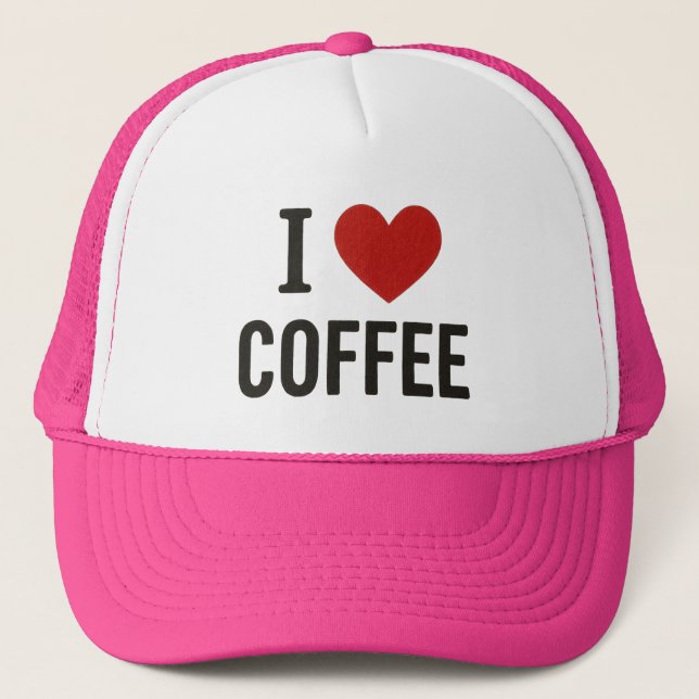 Pink Ribbon Cap. Trucker Hat (Front)