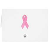 Pink Ribbon Cards (Back Horizontal)