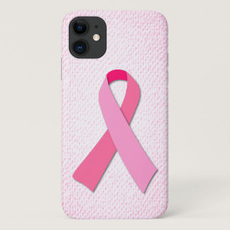 Pink Ribbon iPhone 11 Case