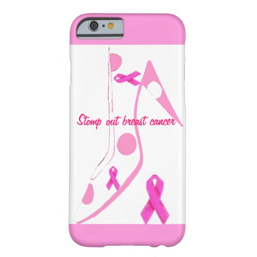 Pink Ribbon Barely There iPhone 6 Case