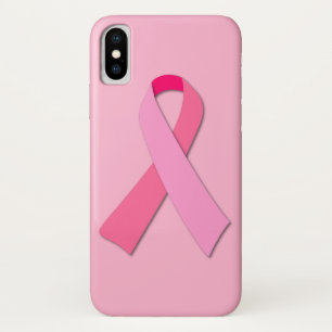Pink Ribbon iPhone X Case
