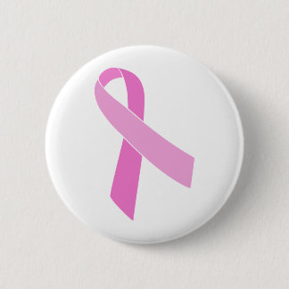 Pink Ribbon Customizable Button