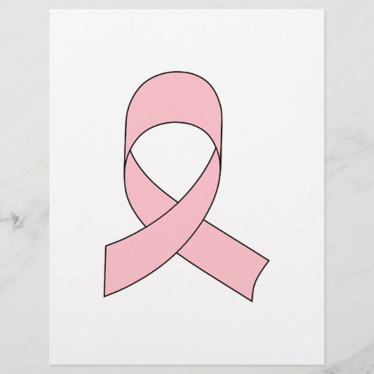 Pink Ribbon Drawing (Front)