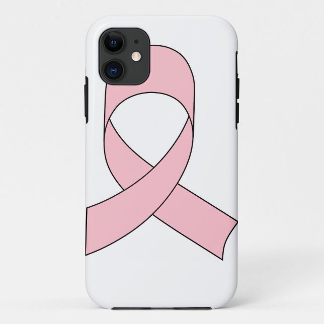 Pink Ribbon Drawing Case-Mate iPhone Case (Back)