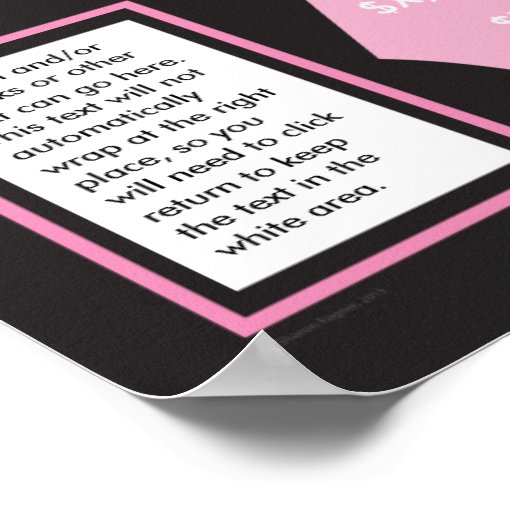 Pink Ribbon Effort Gauge Poster Zazzle