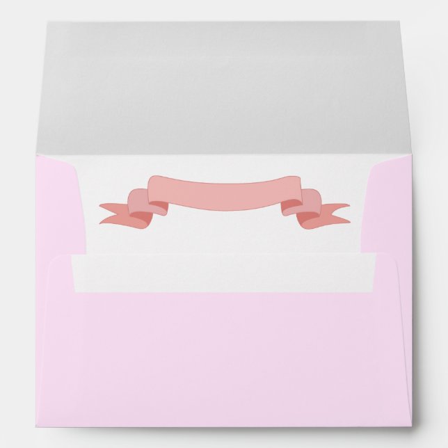 Pink Ribbon Envelope (Back (Bottom))
