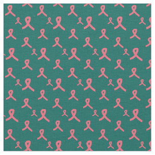 Pink Ribbon Fabric