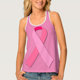 Pink Ribbon for Breast Cancer Awareness Tank Top