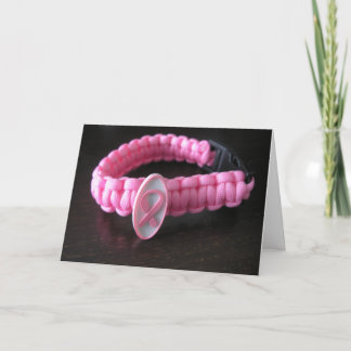 Pink Ribbon Greeting Card