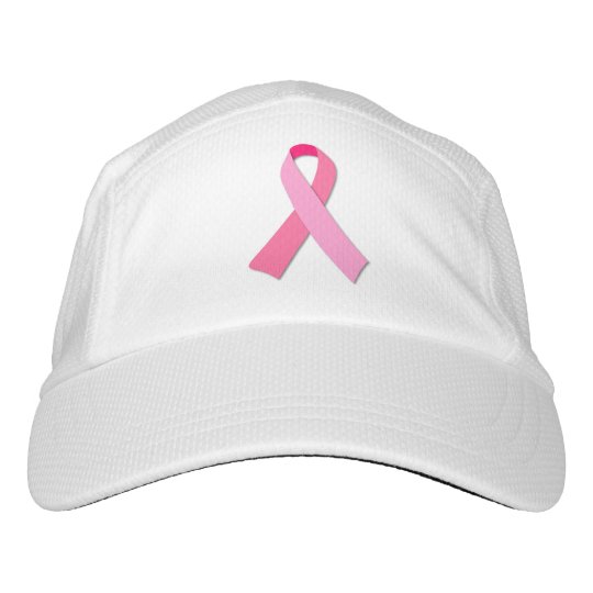 Pink Ribbon Headsweats Hat | Zazzle.com