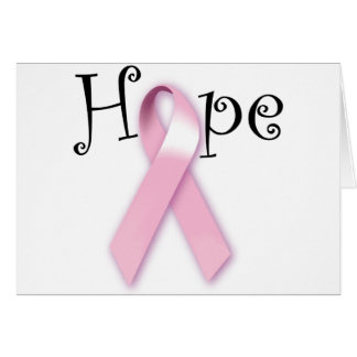 Pink Ribbon Hope Cards