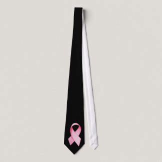 Pink Ribbon in Black Tie