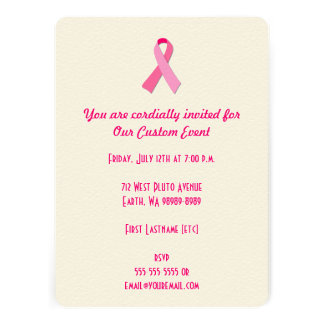 Pink Ribbon Announcements