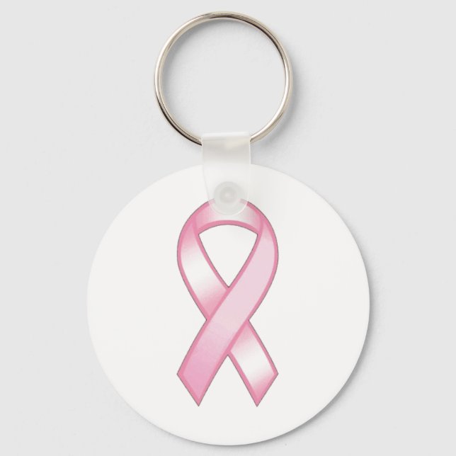 Pink Ribbon Key Chain (Front)
