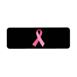 Pink Ribbon Label
