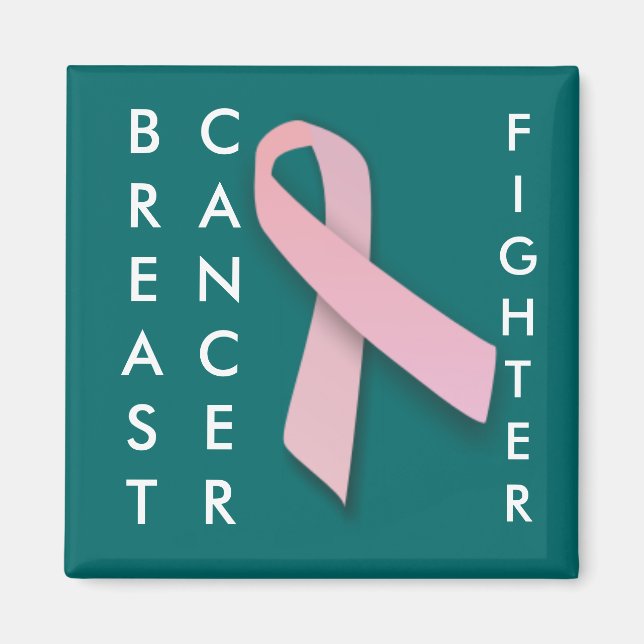 Pink Ribbon - magnet (Front)