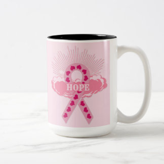 Pink Ribbon Of Hope Pink Mug