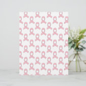 Pink Ribbon Pattern (Standing Front)