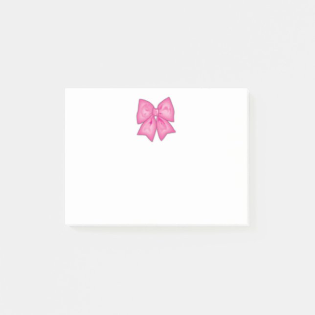 Pink Ribbon Post-it Notes (Front)