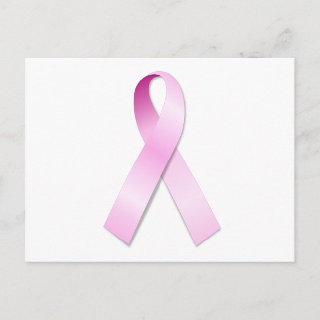 Pink Ribbon Postcard (Front)