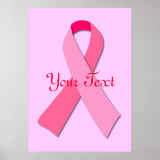 Pink Ribbon Poster