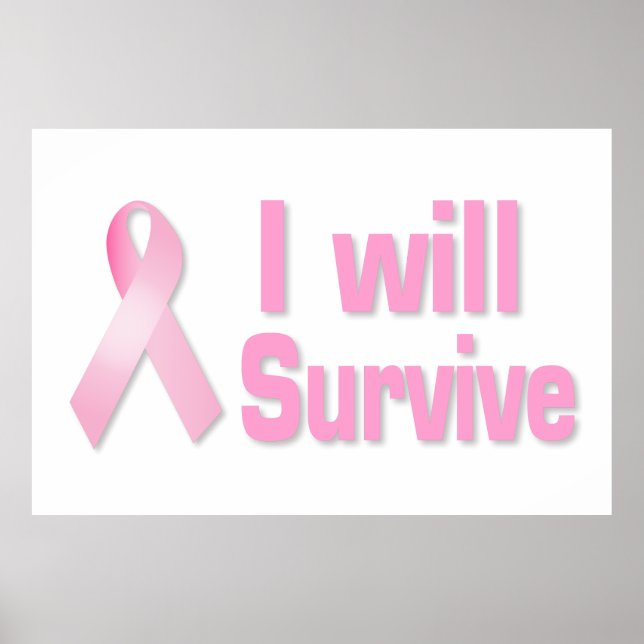 Pink ribbon poster (Front)