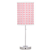 Pink Ribbon Rose Lamp (Back)
