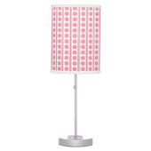 Pink Ribbon Rose Lamp (Front)