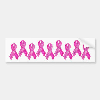Pink Ribbon Sparkle gifts Bumper Sticker